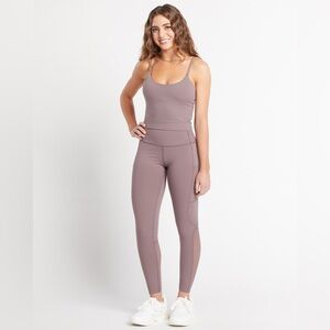 Tavi Noir Cami Bra & Stash & Dash Tight Set in Dusk